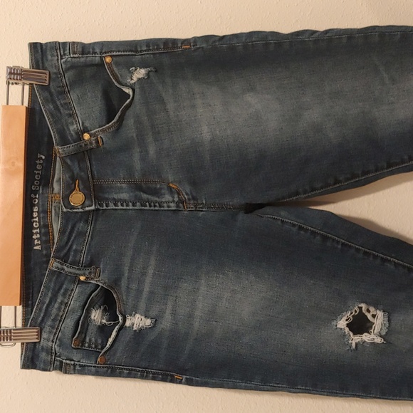 Articles of Society Jeans Size 29 Distressed Skinny - Picture 2 of 10